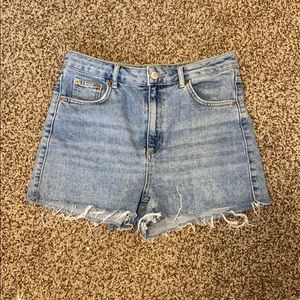 Topshop denim shorts